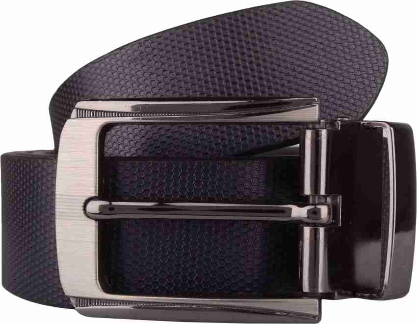 Men's Reversible Harness Belt, Black/Grey, 34