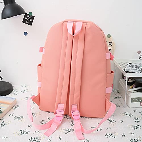 4pcs School Bags Set Kawaii Backpacks for Teen Girls School Backpack