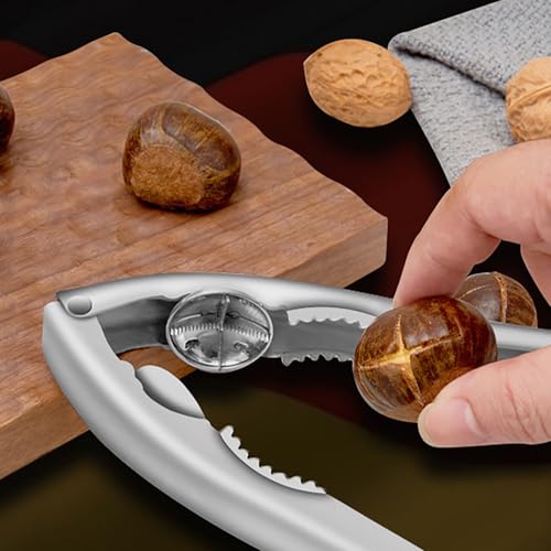 GOLOVENLD Multifuntional Nut Cracking Device Easily Shelling Tool Fashion Kitchen Gadget Nut Cracker Chestnuts Opener for Nut