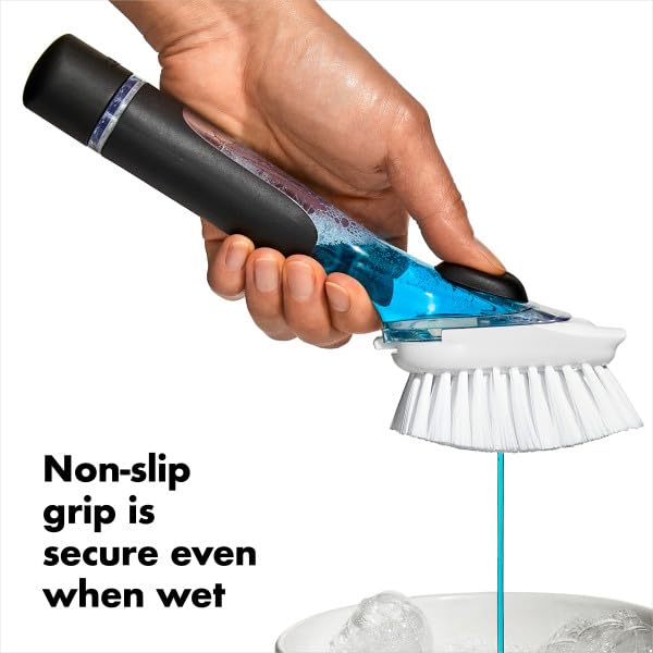 OXO NEW Good Grips Soap Dispensing Dish Brush