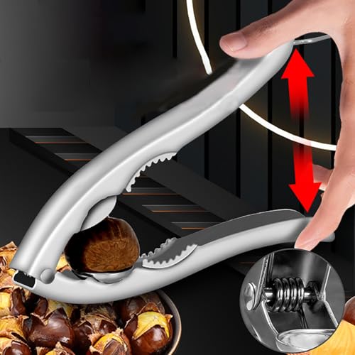 GOLOVENLD Multifuntional Nut Cracking Device Easily Shelling Tool Fashion Kitchen Gadget Nut Cracker Chestnuts Opener for Nut