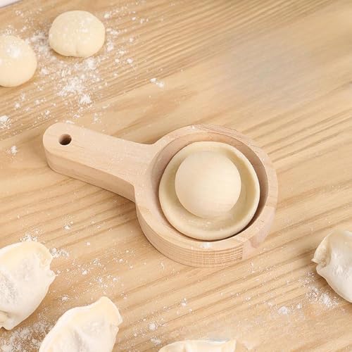 DimyFew Dumpling Press Tool Pastry Presser Kitchen Gadgets DIY Versatile Dumpling Wrapper Maker Hand Pie Maker for Restaurant Camping