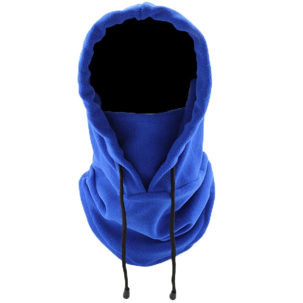 KGM Accessories New Thermal Polar Fleece Balaclava Hood hat Men Woman Outdoor Skiing Winter Snood Neck Warmer (UK, Alpha, One Size, Blue)