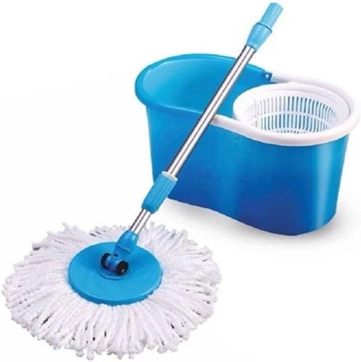 360° Floor Magic SPIN MOP Bucket Set Microfiber Rotating Dry Heads