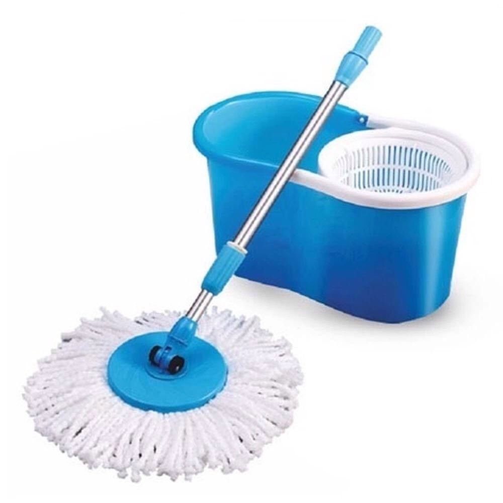 360° Floor Magic SPIN MOP Bucket Set Microfiber Rotating Dry Heads