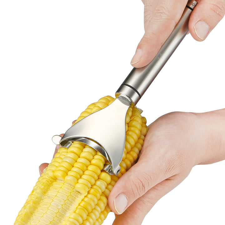 Corn Peeler Stainless Stee Corn Cob Stripper Tool Corn Thresher from the Cob, Removes Corn Kernels From Corn Cobs In Seconds, Kitchen Gadget