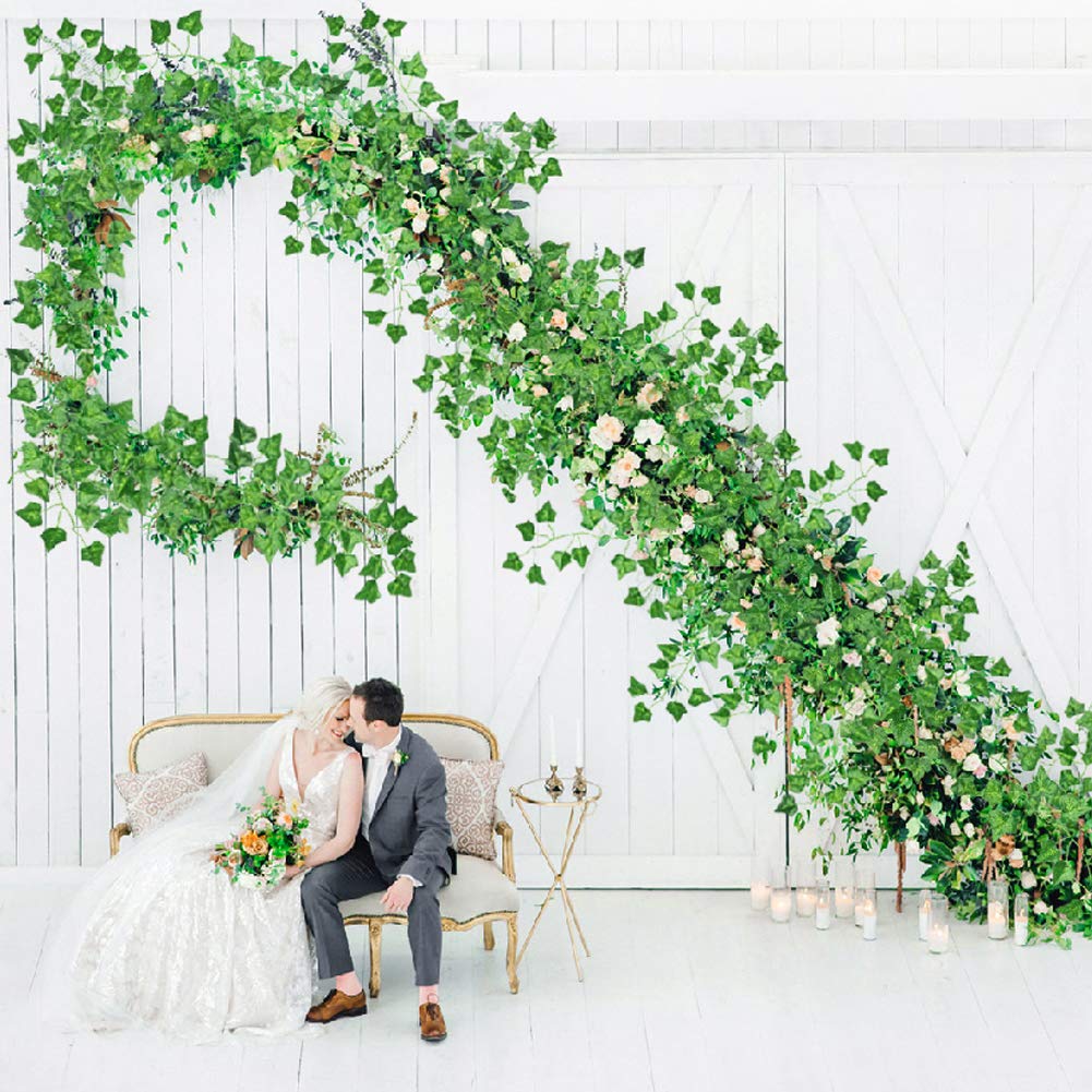 12Pcs 84Ft Artificial Ivy Garland