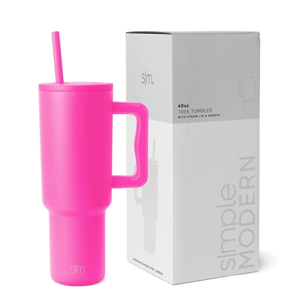 Stanley Quencher H2.0 Tumbler with Handle & Straw 40 oz | Twist On 3-Way Lid | Cupholder Compatible for Travel | Insulated Stainless Steel Cup | BPA-Free | Peony